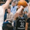 UCA Bears guard Layne Taylor puts up a shot against North Florida